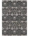 Addison Chantille Machine Washable Acn1155 5'x7'6" Area Rug In Black