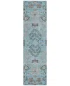 Addison Chantille Machine Washable Acn1156 2'3"x7'6" Runner Area Rug In Mist