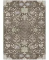 Addison Chantille Machine Washable Acn1156 5'x7'6" Area Rug In Brown