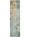 Addison Chantille Machine Washable Acn1157 2'3"x7'6" Runner Area Rug In Mint