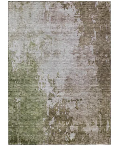 Addison Chantille Machine Washable Acn1159 2'6"x3'10" Area Rug In Brown