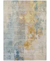 Addison Chantille Machine Washable Acn1160 9'x12' Area Rug In Ivory