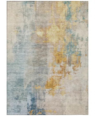 Addison Chantille Machine Washable Acn1160 9'x12' Area Rug In Ivory