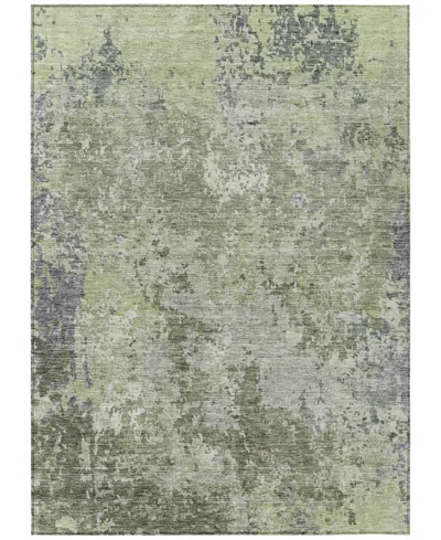 Addison Chantille Machine Washable Acn1162 2'6"x3'10" Area Rug In Green