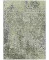 Addison Chantille Machine Washable Acn1162 8'x10' Area Rug In Green