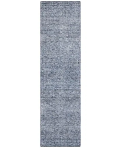Addison Chantille Machine Washable Acn1163 2'3"x7'6" Runner Area Rug In Mist
