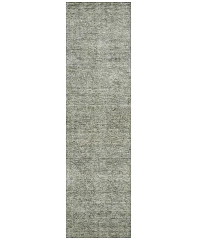 Addison Chantille Machine Washable Acn1163 2'3"x7'6" Runner Area Rug In Sage