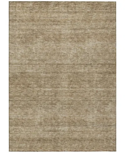 Addison Chantille Machine Washable Acn1165 5'x7'6" Area Rug In Wheat