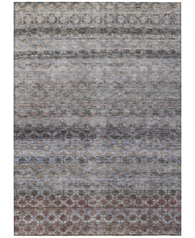 Addison Chantille Machine Washable Acn1168 2'6"x3'10" Area Rug In Brown
