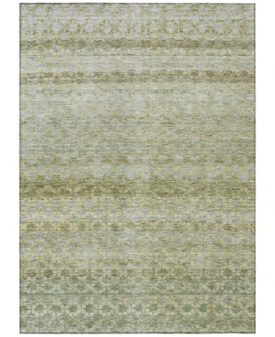 Addison Chantille Machine Washable Acn1168 9'x12' Area Rug In Grass