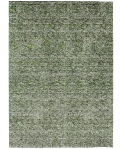 Addison Chantille Machine Washable Acn1170 3'x5' Area Rug In Olive