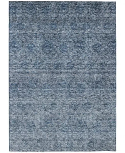 Addison Chantille Machine Washable Acn1170 5'x7'6" Area Rug In Blue