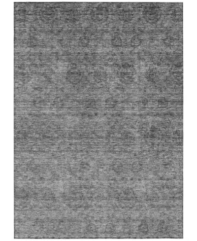 Addison Chantille Machine Washable Acn1170 8'x10' Area Rug In Gray