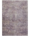 Addison Chantille Machine Washable Acn1172 Rug Collection In Plum