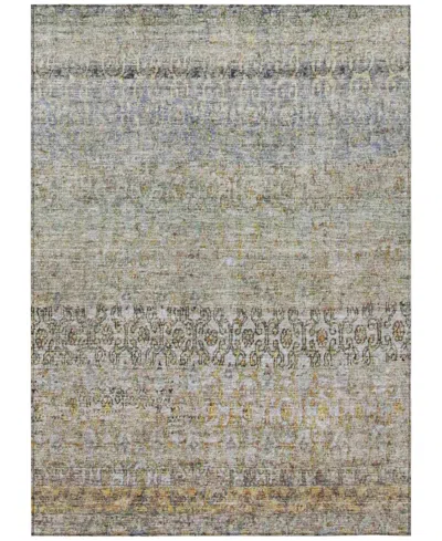 Addison Chantille Machine Washable Acn1173 5'x7'6" Area Rug In Mint