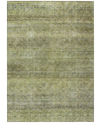 Addison Chantille Machine Washable Acn1174 2'6"x3'10" Area Rug In Grass