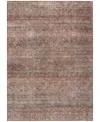 Addison Chantille Machine Washable Acn1174 5'x7'6" Area Rug In Coral
