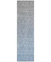 Addison Chantille Machine Washable Acn1175 2'3"x7'6" Runner Area Rug In Blue