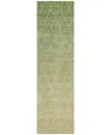 Addison Chantille Machine Washable Acn1175 2'3"x7'6" Runner Area Rug In Grass
