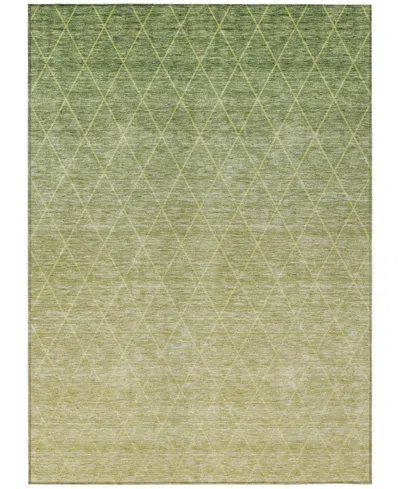 Addison Chantille Machine Washable Acn1175 3'x5' Area Rug In Grass