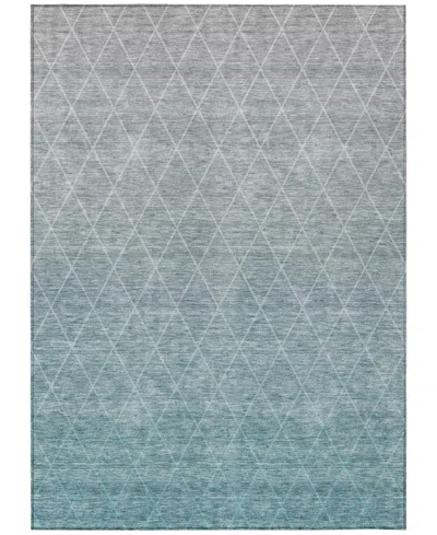 Addison Chantille Machine Washable Acn1175 3'x5' Area Rug In Teal