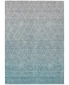 Addison Chantille Machine Washable Acn1175 5'x7'6" Area Rug In Teal