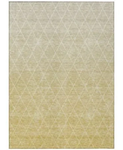 Addison Chantille Machine Washable Acn1175 Rug Collection In Gold