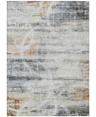 Addison Chantille Machine Washable Acn1178 Rug Collection In Silver