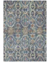 Addison Chantille Machine Washable Acn1181 5'x7'6" Area Rug In Denim