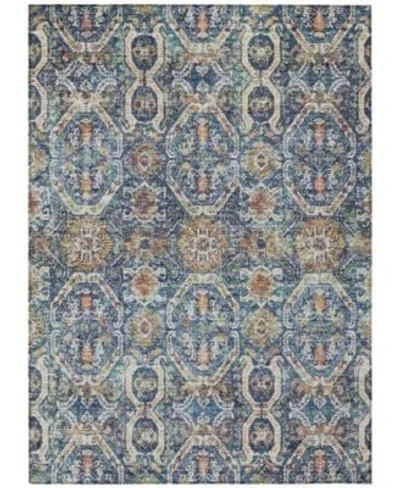 Addison Chantille Machine Washable Acn1181 Rug Collection In Denim