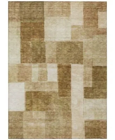 Addison Chantille Machine Washable Acn1190 Rug Collection In Terracotta