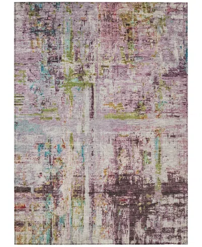 Addison Chantille Machine Washable Acn1194 3'x5' Area Rug In Lavender