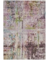 Addison Chantille Machine Washable Acn1194 Rug Collection In Lavender