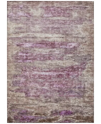 Addison Chantille Machine Washable Acn1196 3'x5' Area Rug In Rose