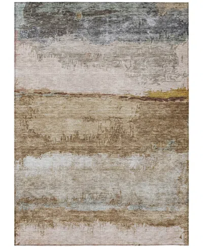 Addison Chantille Machine Washable Acn1197 8'x10' Area Rug In Beige