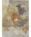 Addison Chantille Machine Washable Acn1199 5'x7'6" Area Rug In Taupe