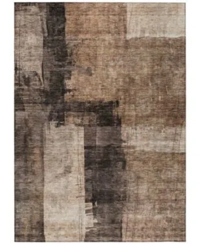 Addison Chantille Machine Washable Acn1202 Rug Collection In Brown
