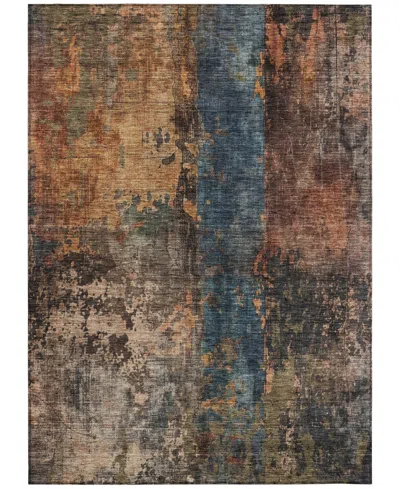 Addison Chantille Machine Washable Acn1204 2'6"x3'10" Area Rug In Blue