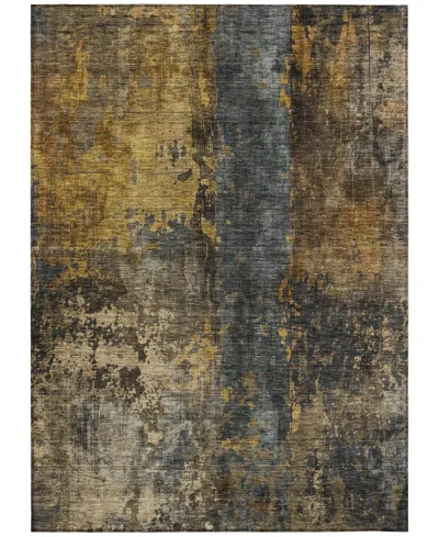 Addison Chantille Machine Washable Acn1204 3'x5' Area Rug In Gray