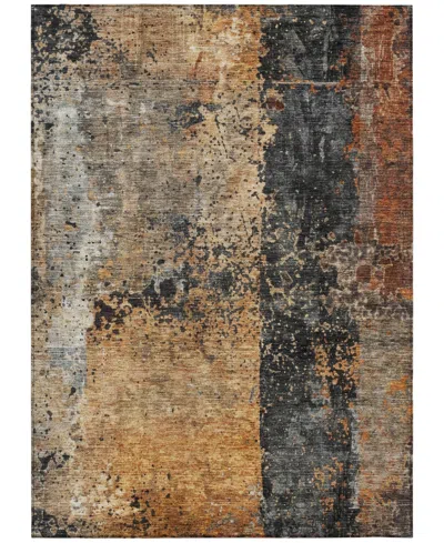 Addison Chantille Machine Washable Acn1205 8'x10' Area Rug In Copper