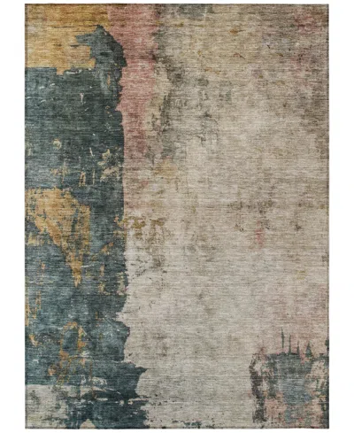 Addison Chantille Machine Washable Acn1207 8'x10' Area Rug In Taupe