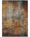 Addison Chantille Machine Washable Acn1210 Rug Collection In Paprika