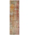 Addison Chantille Machine Washable Acn1213 2'3"x7'6" Runner Area Rug In Tan