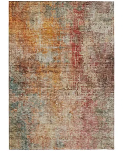 Addison Chantille Machine Washable Acn1213 3'x5' Area Rug In Tan