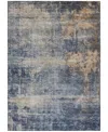 Addison Chantille Machine Washable Acn1217 5'x7'6" Area Rug In Denim