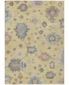 Addison Chantille Machine Washable Acn1218 3'x5' Area Rug In Gold