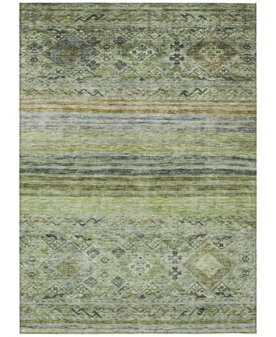 Addison Chantille Machine Washable Acn1219 3'x5' Area Rug In Grass