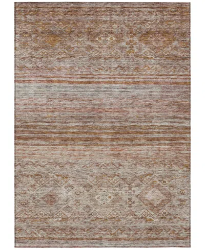 Addison Chantille Machine Washable Acn1219 9'x12' Area Rug In Copper