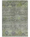 Addison Chantille Machine Washable Acn1220 2'6"x3'10" Area Rug In Sage