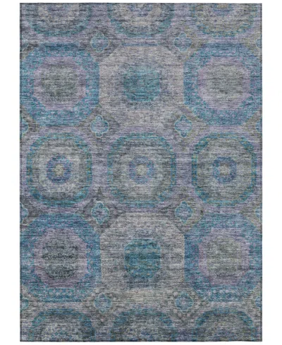 Addison Chantille Machine Washable Acn1221 9'x12' Area Rug In Blue